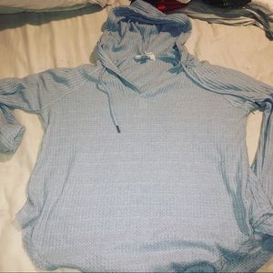 Light blue thin hoodie